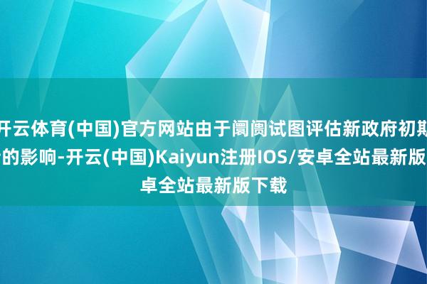 开云体育(中国)官方网站由于阛阓试图评估新政府初期举措的影响