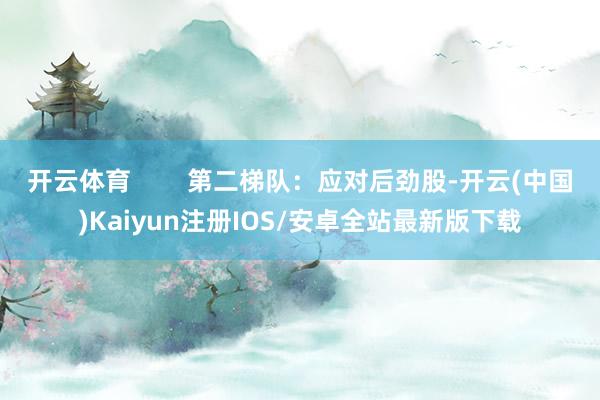 开云体育        第二梯队：应对后劲股-开云(中国)Kaiyun注册IOS/安卓全站最新版下载